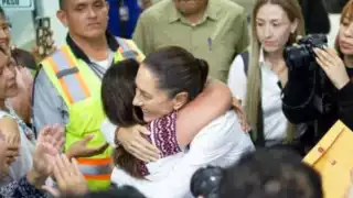 Claudia Sheinbaum viajó a Mexicali donde se encontrará con el presidente López Obrador para supervisar proyectos estratégicos