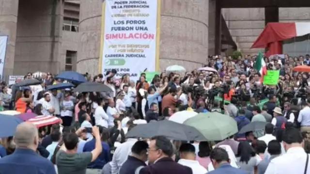 Trabajadores del Poder Judiucial en 16 entidades se han sumado al paro indefinido de labores como protesta a la refoirma al sector