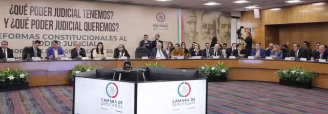 Ministros de la SCJN durante el arranque de los Foros por la Reforma al Poder Judicial