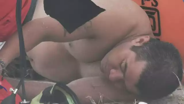 Los bañistas actuaron con rapidez ante el incidente