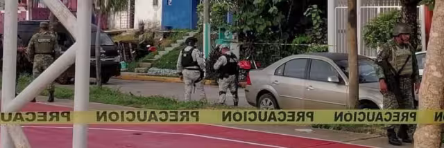 El atentado ocurrió en Cosoleacaque, muy cerca de Minatitlán en Veracruz