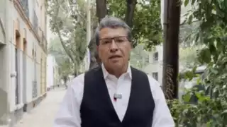 Ricardo Monreal busca alternativas para discutir reforma judicial en medio de protestas de trabajadores