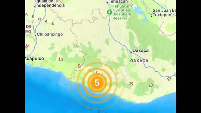Este 16 de julio se registró un sismo de magnitud 5.3 en Oaxaca