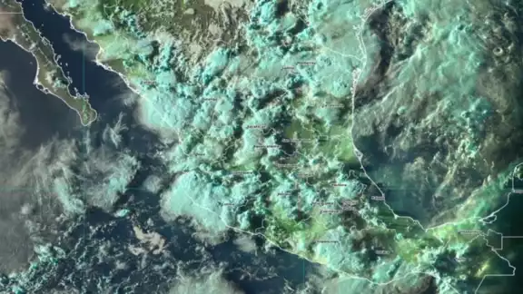Así luce México ante los fenómenos meteorológicos existentes Así luce México ante los fenómenos meteorológicos existentes