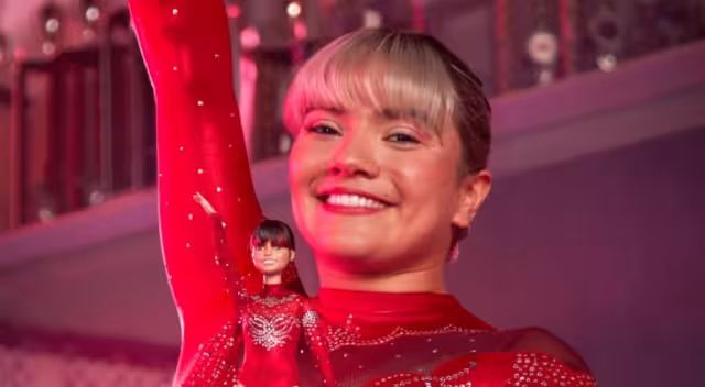 La gimnasta Alexa Moreno se ha convertido en una de las pocas mujeres en contar con una muñeca Barbie