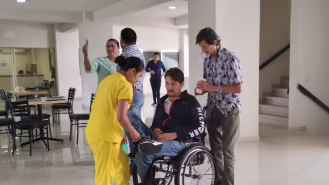 Roberto González durante la audiencia en Playa del Carmen