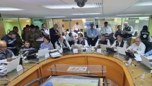 Personal directivo de CFE en Veracruz