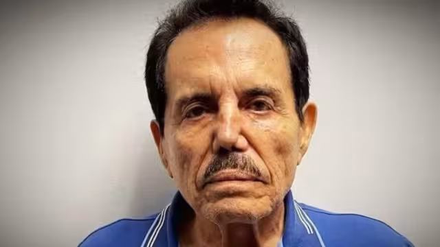 Ismael "Mayo" Zambada, tras su captura en El Paso, Texas