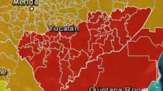 37 municipios de Yucatán, en Alerta Roja previo a la llegada del Huracán Beryl 