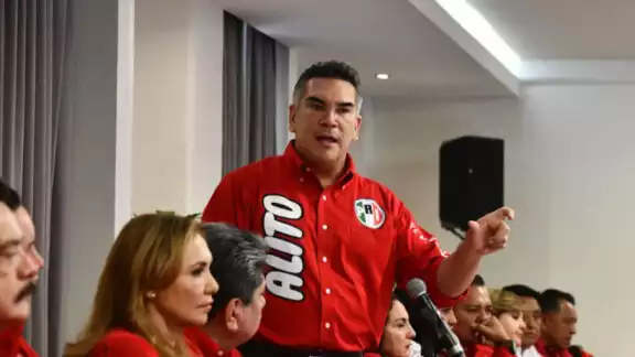 Alejandro Moreno Cárdenas, líder nacional del PRI
