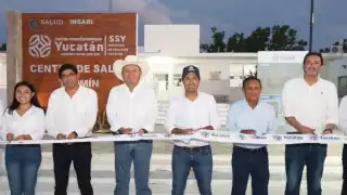 Mauricio Vila entrega centro de salud remodelado en Tizimín