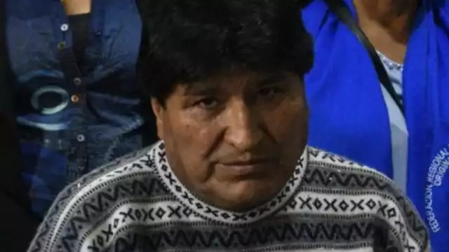 Evo Morales, expresidente de Bolivia