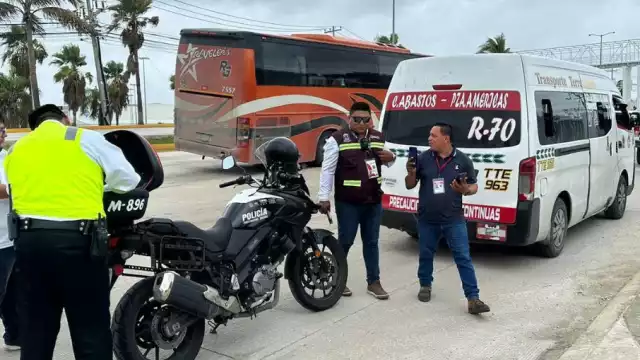 Las acciones del conductor se viralizaron en Cancún