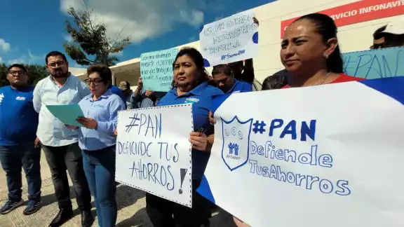 Dirigentes del PAN en Campeche se oponen a la reforma a la Ley del Infonavit impulsada por Morena Dirigentes del PAN en Campeche se oponen a la reforma a la Ley del Infonavit impulsada por Morena