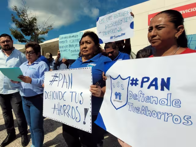 Dirigentes del PAN en Campeche se oponen a la reforma a la Ley del Infonavit impulsada por Morena