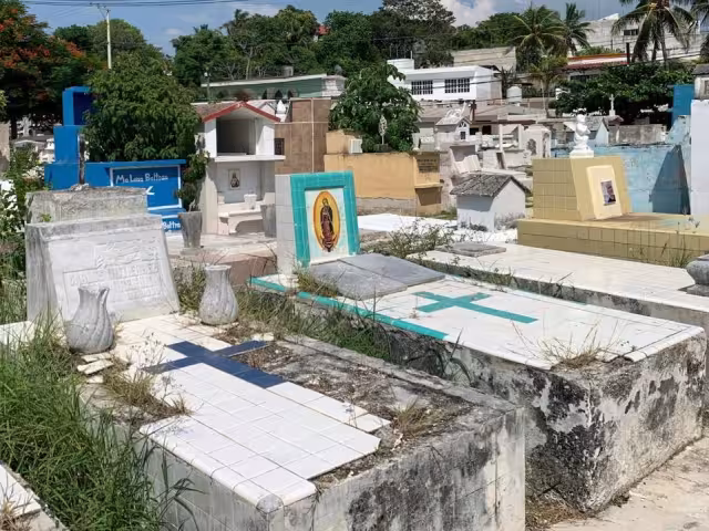 El Cementerio de Samulá luce en completo abandono.