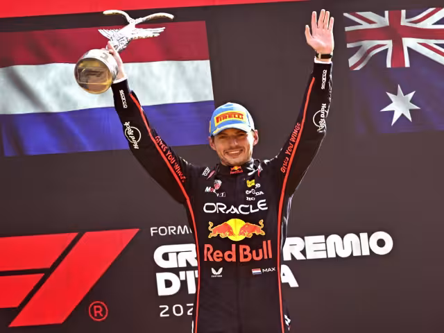 Max regresó a lo más alto el podio