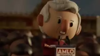 Así fue la intro animada de la última conferencia de prensa de AMLO, como Presidente de México