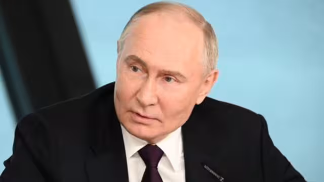 Vladimir Putin, presidente de Rusia