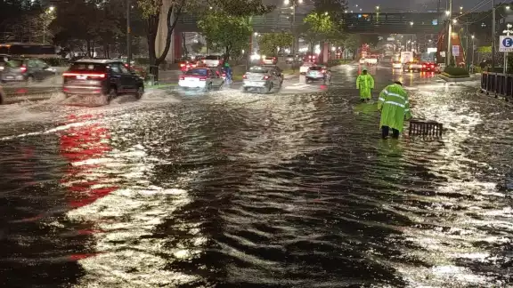 Esta vez la zona sur de la capital fue la más afectada por las intensas lluvias que azotaron la ciudad.