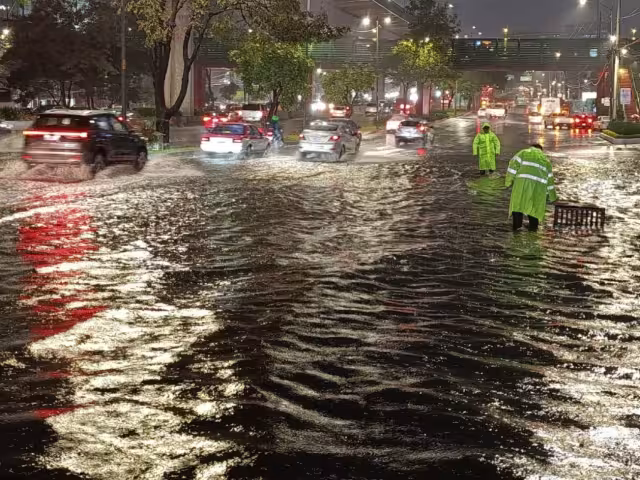 Esta vez la zona sur de la capital fue la más afectada por las intensas lluvias que azotaron la ciudad.