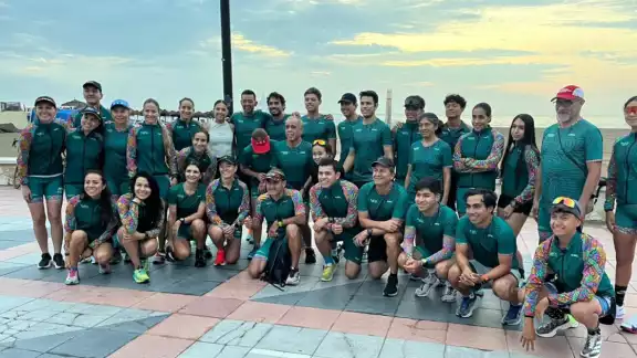 El equipo mexicano desde Málaga El equipo mexicano desde Málaga