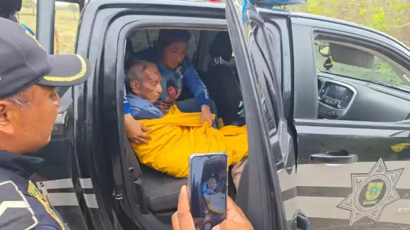 El abuelito presentaba varias lesiones tras extraviarse en el monte El abuelito presentaba varias lesiones tras extraviarse en el monte