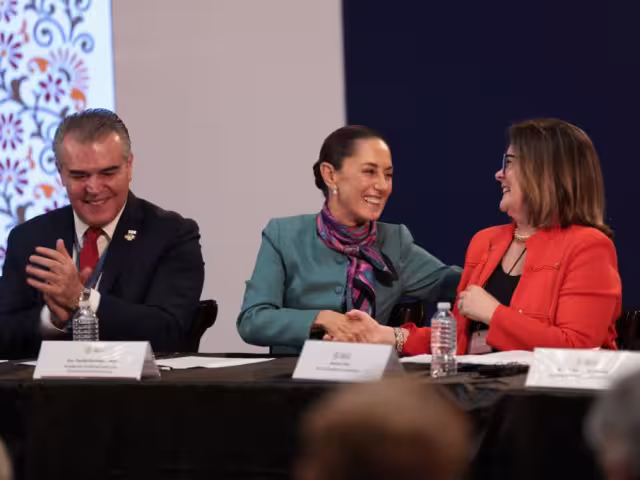 Claudia Sheinbaum encabezó la cumbre del Diálogo CEO México-EU