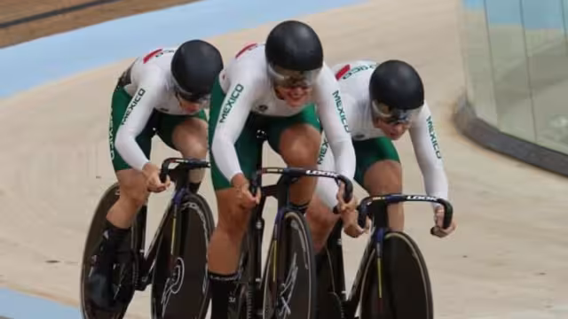 México fue eliminado de ciclismo de pista en equipo de París 2024