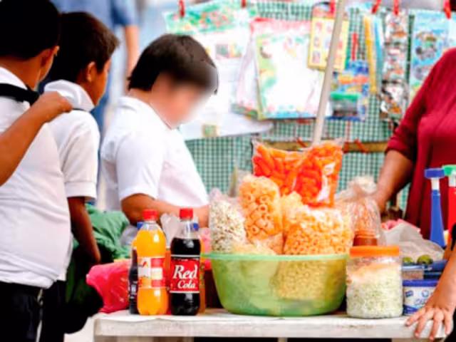 Vigilarán la venta de alimentos ultra procesados en escuelas.