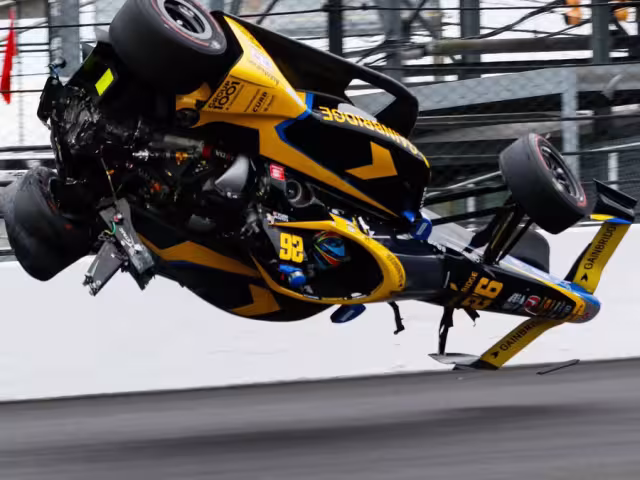 El piloto salió ileso