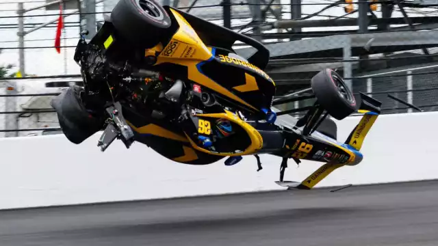 El piloto salió ileso