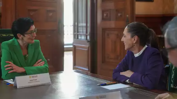 Fraser y Sheinbaum platicaron sobre distintos temas de colaboración en México.