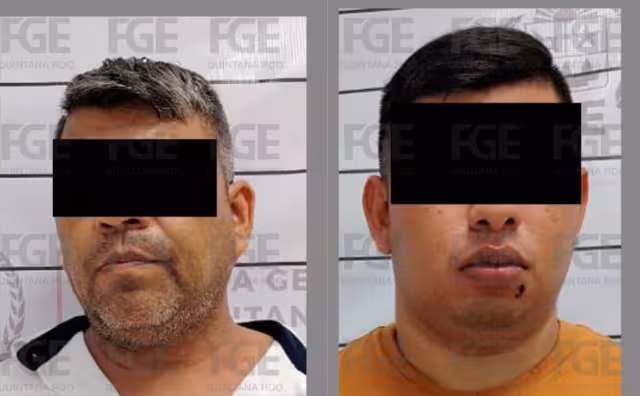 Los detenidos fueron identificados como Roger Alberto “N” e Inocente “N”