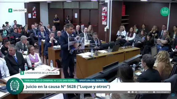 Durante el jucio este martes 11 de marzo