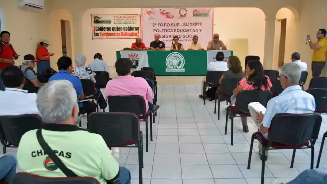 Trabajadores y jubilados del sur-sureste se reunieron en Campeche