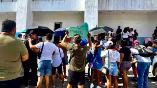 Familiares y amigos se manifestaron para exigir justicia para Alejandra.