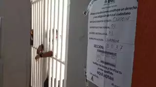 Reportan robo de casilla electoral en la colonia la Peña en Campeche 