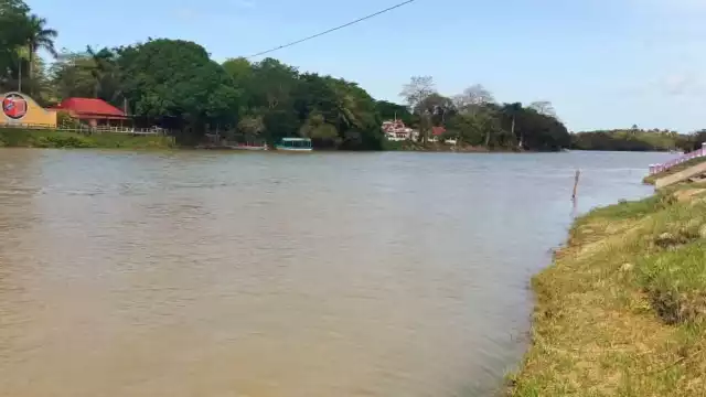 El río Palizada aumentó 74 cm su nivel durante el fin de semana.
