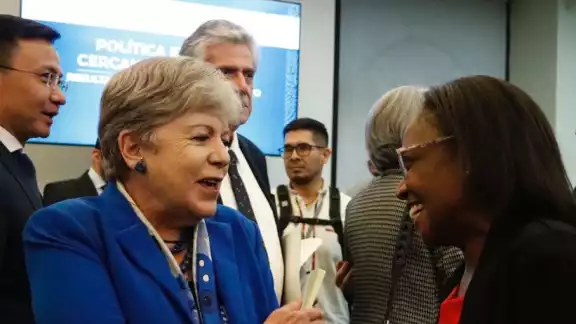 Alicia Bárcena Ibarra, titular de la Secretaría de Relaciones Exteriores