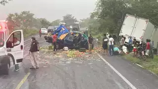 Fallece frutero carmelita en carreterazo