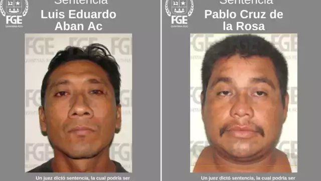 Los dos hombres recibieron 25 años de sentencia por delitos cometidos hace más de una década.