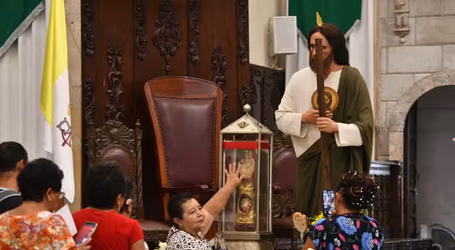 Permanecieron en la Catedral.