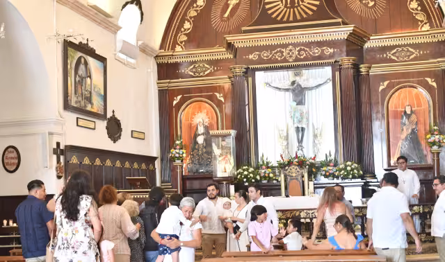 La imagen estará expuesta hasta el 7 de septiembre a la veneración de los feligreses en el Santurario de San Román