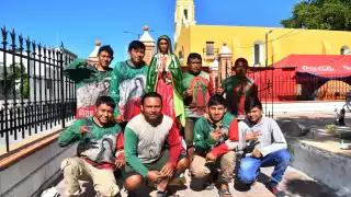  Sacrificio y gratitud: llegan más peregrinos guadalupanos a Campeche   