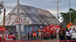 Refugio pesquero “7 de Agosto” en Campeche podría representar una pérdida de tres millones tras incendio