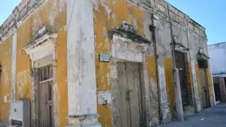 Casas abandonadas en el Centro Histórico de Campeche afecta titulo de patrimonio