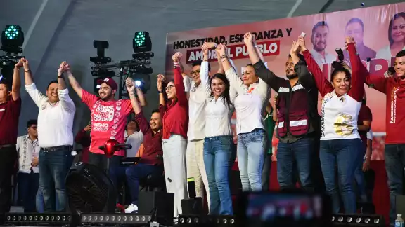 Al evento acudieron entre 3 mil y 3 mil 500 simpatizantes