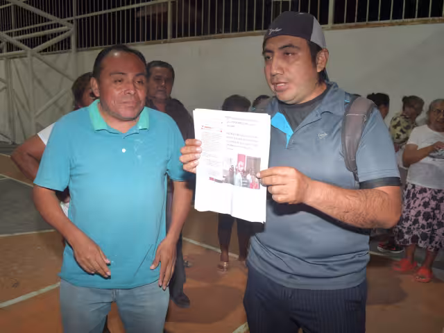 Los inconformes externaron que no les benefician las unidades