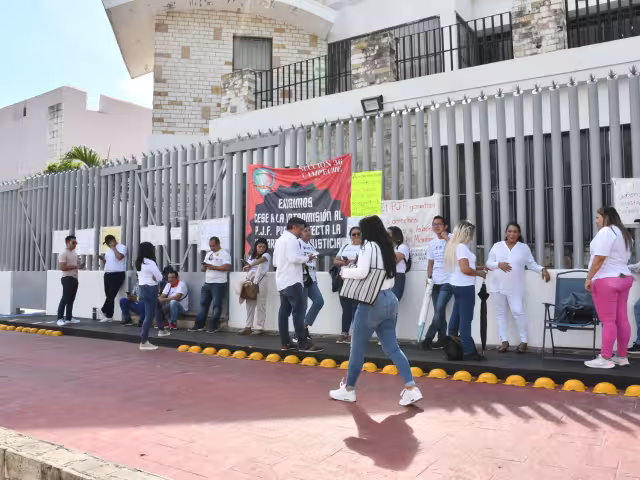 El paro será en los tres edificios del Poder Judicial de la Federación que existen en Campeche